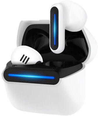 modern in-ear fejhallgató yenkee yhp-06bt bluetooth kihangosító funkció utolsó 6 óra töltéssel újratölthető tokban