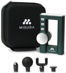 Misura masszázs pisztoly MB2 fűtő funkcióval - zöld