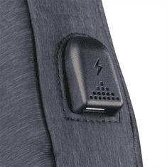 Hama notebook táska integrált USB kábellel Manchester, 40 cm (15.6"), kék