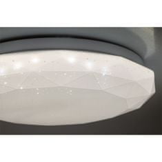 LUMILED Mennyezeti lámpa LED 12W 4000K fehér kerek GYÉMÁNT 26cm