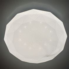LUMILED Mennyezeti lámpa LED 12W 4000K fehér kerek GYÉMÁNT 26cm