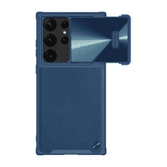 Nillkin CamShield Leather Samsung Galaxy S23 Ultra tok kék (046509) (NI046509)