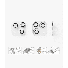 RINGKE Camera Full Cover Glass hátsó kameravédő üveg - Apple iPhone 13 Mini/iPhone 13 - átlátszó (FN0519)