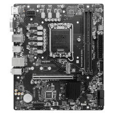 MSI PRO B760M-E DDR4 alaplap Intel B760 LGA 1700 Micro ATX (7D48-008R)