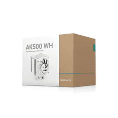 DEEPCOOL AK500 WH Processzor Hűtő 12 cm Fehér (R-AK500-WHNNMT-G)