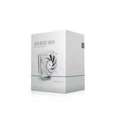 DEEPCOOL AK400 WH Processzor Hűtő 12 cm Fehér 1 dB (R-AK400-WHNNMN-G-1)