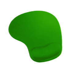 Omega Egérpad csuklótámasszal, zöld (OMPGG)
