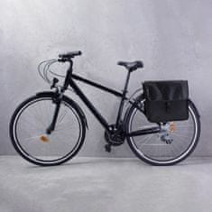MG Bicycle Pannier kerékpáros táska 28L, fekete