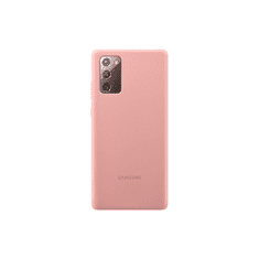 SAMSUNG Galaxy Note 20 szilikon hátlap, Barna (OSAM-EF-PN980TAEG)