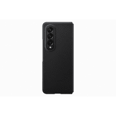 SAMSUNG Galaxy Z Fold 4 bőr hátlap, Fekete (OSAM-EF-VF936LBEG)