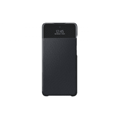 SAMSUNG Galaxy A72 s-view wallet cover, Fekete (OSAM-EF-EA725PBEG)