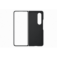 SAMSUNG Galaxy Z Fold 4 bőr hátlap, Fekete (OSAM-EF-VF936LBEG)