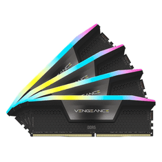 Corsair RAM VENGEANCE RGB - 192 GB (4 × 48 GB Kit) - DDR5-5200 DIMM C38 (CMH192GX5M4B5200C38)