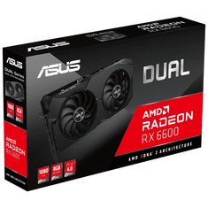 ASUS Dual -RX6600-8G-V2 AMD Radeon RX 6600 8 GB GDDR6 (90YV0GP2-M0NA00)