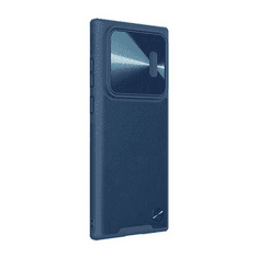 Nillkin CamShield Leather Samsung Galaxy S22 Ultra kék (046510) (NI046510)