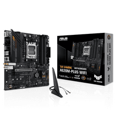 ASUS TUF GAMING A620M-PLUS WIFI AMD A620 Socket AM5 Micro ATX (90MB1F00-M0EAY0)