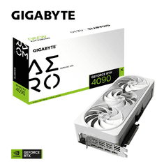 GIGABYTE GeForce RTX 4090 AERO OC 24G NVIDIA 24 GB GDDR6X (GV-N4090AERO OC-24GD)