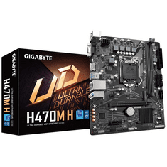 GIGABYTE H470M H (rev. 1.0) Intel H470 Express LGA 1200 (Socket H5) Micro ATX (H470M H)