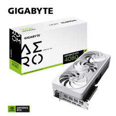 GIGABYTE GeForce RTX 4080 16GB AERO OC NVIDIA GDDR6X (GV-N4080AERO OC-16GD)