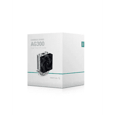DEEPCOOL AG300 Chipset Hűtő 9,2 cm Fekete, Fémes (R-AG300-BKNNMN-G)