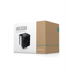DEEPCOOL AK500 Processzor Hűtő 12 cm Alumínium, Fekete 1 dB (R-AK500-BKNNMT-G)