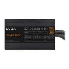 EVGA 750BR 750W tápegység (100-BR-0750-K2) (100-BR-0750-K2)