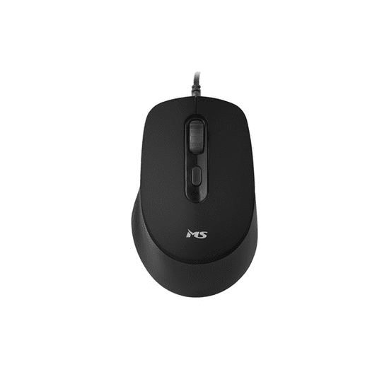 MS Egér, Focus C120, vezetékes USB, fekete (MSP20021)