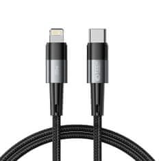 Tech-protect Ultraboost kábel USB-C / Lightning 20W 3A 1m, szürke