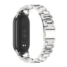 Tech-protect Stainless szíj Xiaomi Smart Band 8, silver
