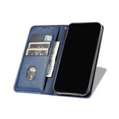 TKG Telefontok Honor X6 - Flipcover - mágneses szilikon keretes kék könyvtok