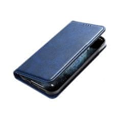TKG Telefontok Honor 90 5G - Flipcover - mágneses szilikon keretes kék könyvtok