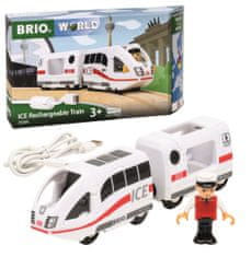 Brio 36088 Világvonatok kiadás: ICE Újratölthető elemes vonat