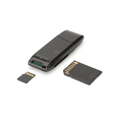 Digitus USB 2.0 SD/Micro SD kártyaolvasó (DA-70310-3) (DA-70310-3)