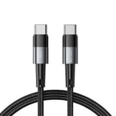 Tech-protect Ultraboost kábel USB-C / USB-C 60W 3A 1m, szürke