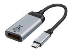 XtendLan adapter USB-C DP (F), 15cm, 4K@60HZ