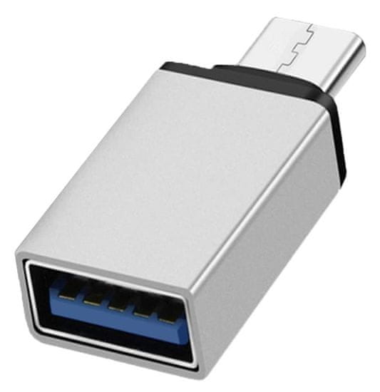XtendLan adapter USB C (M) USB 3.0 (F), OTG - lehetővé teszi pendrive-ok, billentyűzetek stb. csatlakoztatását mobiltelefonokhoz.