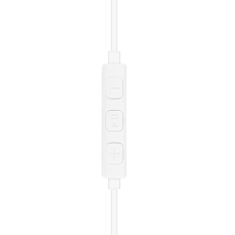 TKG Headset: HFFL - stereo fehér headset - Lightning-iPhone csatlakozóval