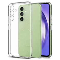 Spigen Samsung Galaxy A54 5G SM-A546B, Szilikon tok, Liquid Crystal Glitter, átlátszó (S70688)