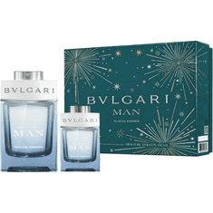 Bvlgari Man Glacial Essence EDP 100ml + 15ml parfüm ajándékcsomag Uraknak (783320418723)