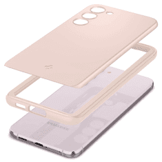 Spigen Samsung Galaxy S23 SM-S911, Műanyag hátlap védőtok, Thin Fit, rózsaszín (RS136476)
