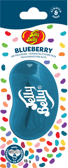 Jelly Belly Hanging Gel Blueberry - fekete áfonya