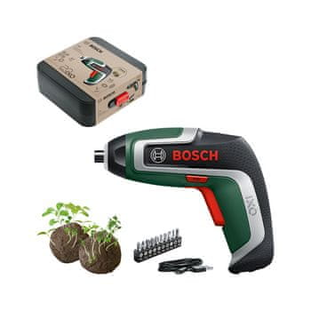 Bosch Akkus csavarhúzó IXO 7 Anniversary Edition + vetőmagok 0.603.9E0.009