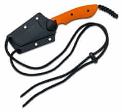 CRKT CR-2399 SPIT narancssárga használati kés 5,5 cm, narancs, G10, hőre lágyuló hüvely
