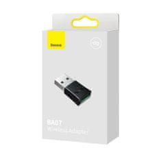 BASEUS BA07 USB bluetooth adapter 5.3, fekete