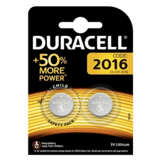Duracell DL 2016 lítium gombelem 2db/bliszter (10PP040030) (10PP040030)