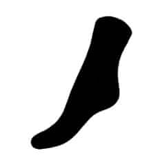 Northix Bambusz zokni - fekete - 2 -csomagos - méret. 37-40 