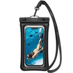 Spigen Aqua Shield WaterProof Case univerzális vízálló védőtok A6101 Pack AMP04529 fekete