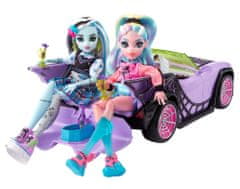 Monster High Ghoul Mobile autó HHK63