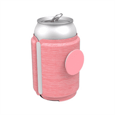 PopSockets PopThirst, konzervdoboz tartó/takaró, integrált PopGrip Gen. 2, rózsaszín melange