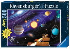 Ravensburger Naprendszer világító puzzle 500 darabos puzzle